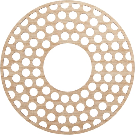 Ekena Millwork Fink Wood Fretwork Pierced Ceiling Medallion, Alder, 24"OD x 8 3/4"ID x 1/4"T CMWP24X24X0250FFAL
